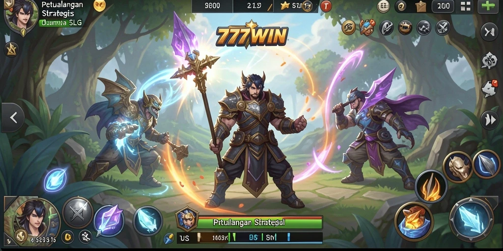 Tangkapan layar permainan <strong>777WIN</strong> menampilkan aksi strategis yang mendebarkan.