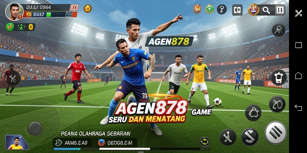 Tampilan gameplay AGEN878 yang dinamis dan menarik.