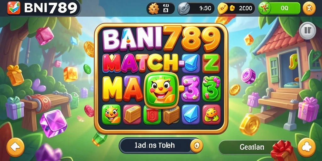 Screenshot gameplay BNI789 yang seru dan menantang.