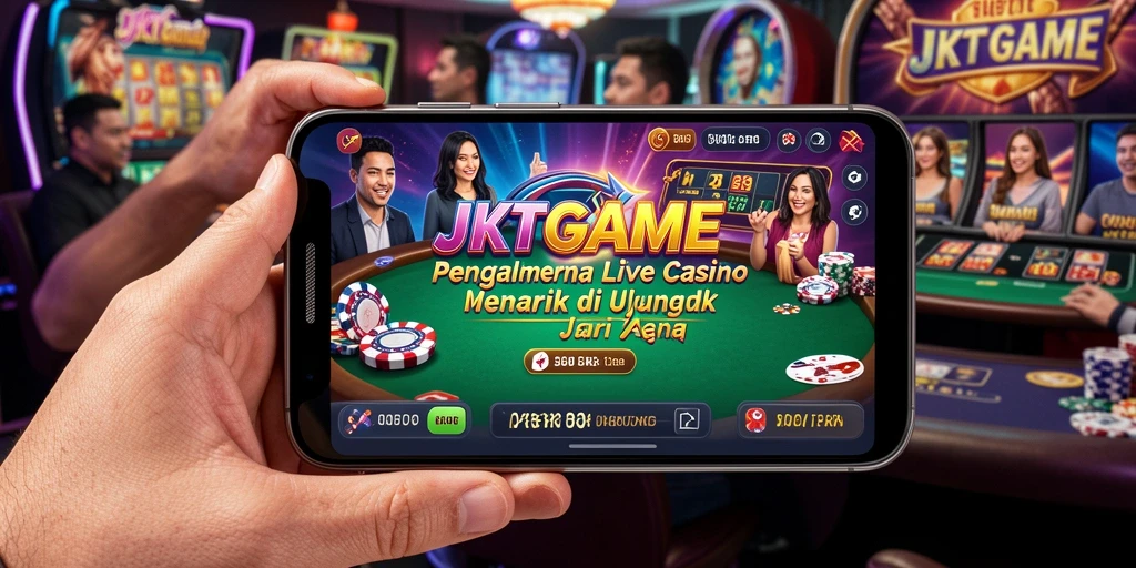 Gameplay live casino yang mendebarkan dan interaktif.