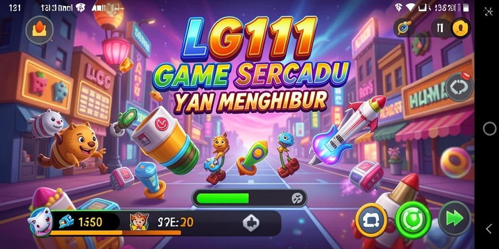 Tampilan gameplay LG111 yang seru dan menantang.
