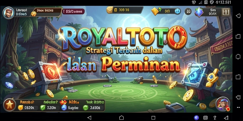 Tangkapan layar ROYALTOTO menunjukkan aksi strategis yang mendebarkan.