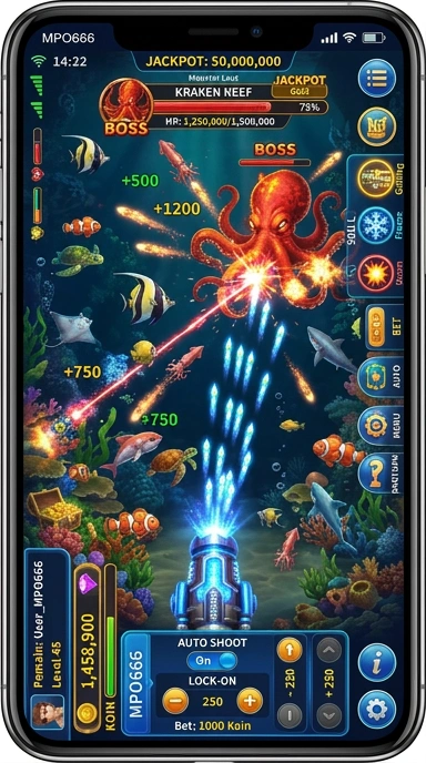 Tampilan awal aplikasi mpo666 di perangkat Android.